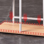 Trendy Rectangle Timber Flower Stand with 8/7/6 Shelves
