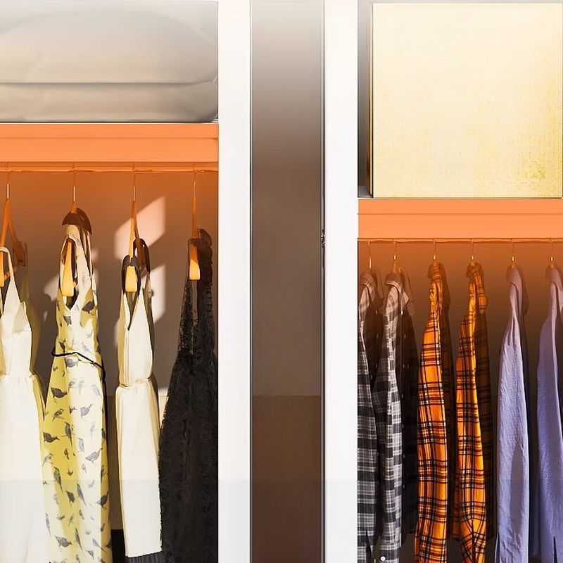 Chalk Contemporary Coat Rack with Receptacle, 3/4/5 Shelves, Steel Frame, and Alloy Bench