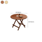 Veneer Dining Table with Crisscross Legs, Scratch-repellent and Foldable, for 4 People/2 People