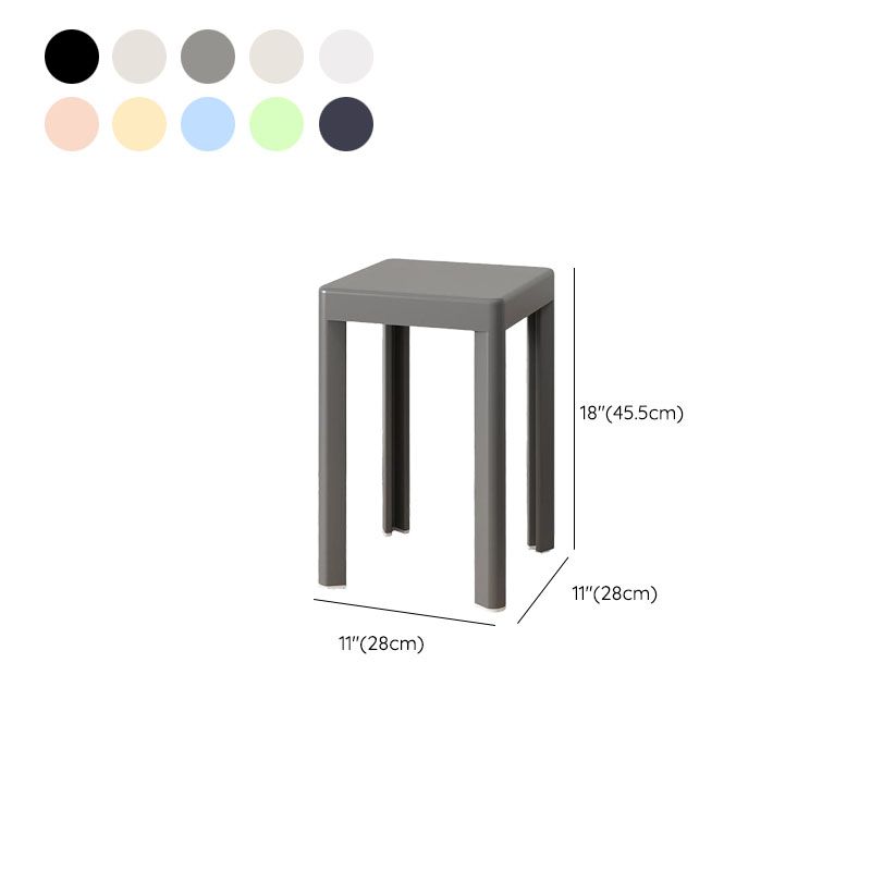 Work Stool with Synthetic Material Frame