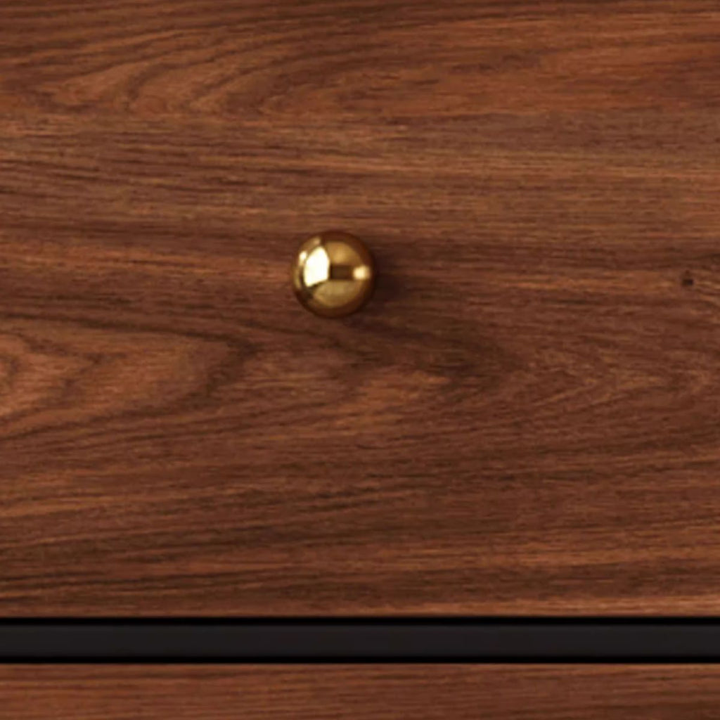 Cocoa Casual Raw Wood Console Dresser with 6/9/5 Drawers in Horizontal/Vertical Orientation