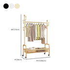 Modern Simple Style/Glam Hall Rack with Receptacle, Steel Frame, 1 Basket, and Shoe Storage