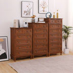 Installation-Free Wood Chest with Drawers for Living Room in Traditional Style