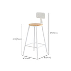 Modern Style Rectangle Wood Bar Table 1/5/9 Pieces Bar Table Set for Kitchen