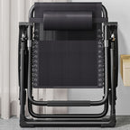 Art Deco Ink/Grey Solid Color Recliner Chair with Non Rocking Base and Locking Back Angle, Tufted Detachable Cushion Included/Not Included