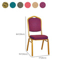 Parlor Side Chair with Gilded Legs and Foot Pads