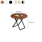 Laminate Dining Table with Crossed Legs, Foldable Square Design for 2-Seater, Anti-Fouling