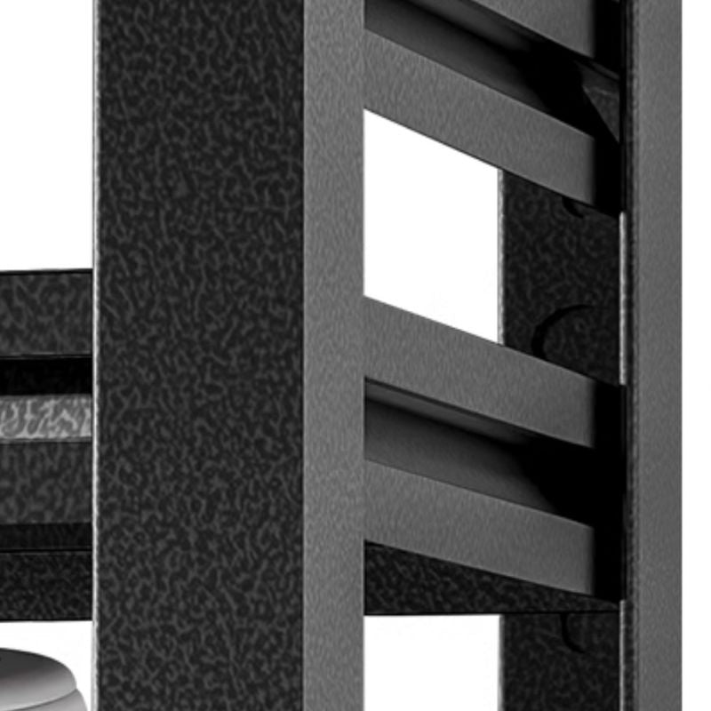 Ink Minimalist Warehouse Storage Rack with Shelves, Steel Frame, Detached Installation