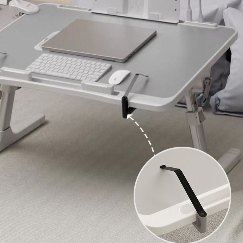 Trendy Engineered Wood Computer Stand with Flexible Height, Compartment, and Ergonomic Tilt