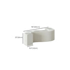 Chalk Collapsible Rectangle Up to 19 in W x 20 to 29 in/30 to 39 in/40 in & above H Unfinished Display Table with Single Pedestal Base