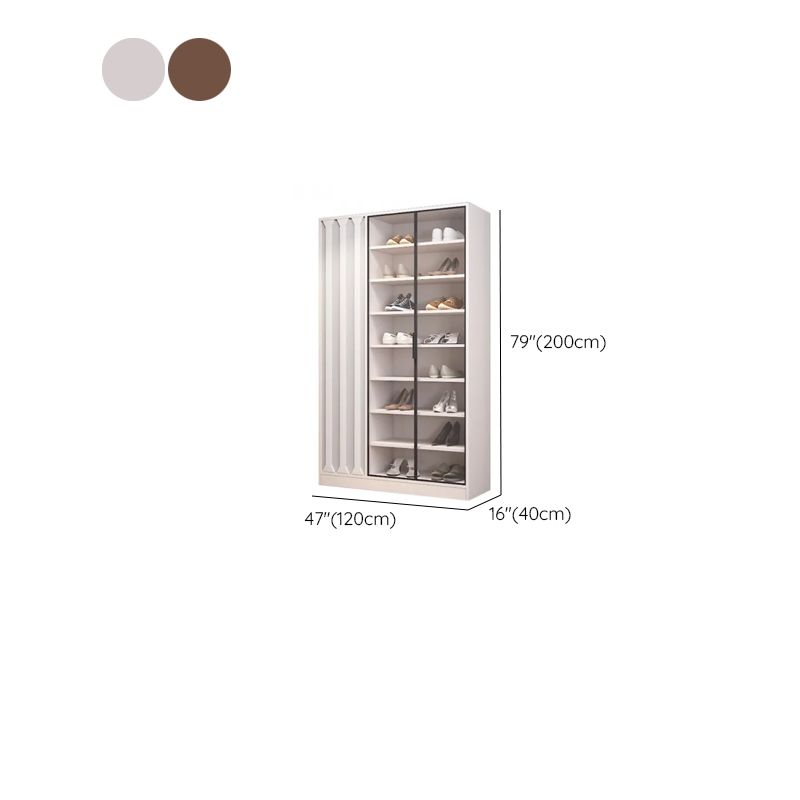 8-Tier Shoe Stack with Dustproof Cover