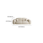 Versatile Grey/Blush/Amber Flannel Standard Sofa/Loveseat with Arm and Concealed Support