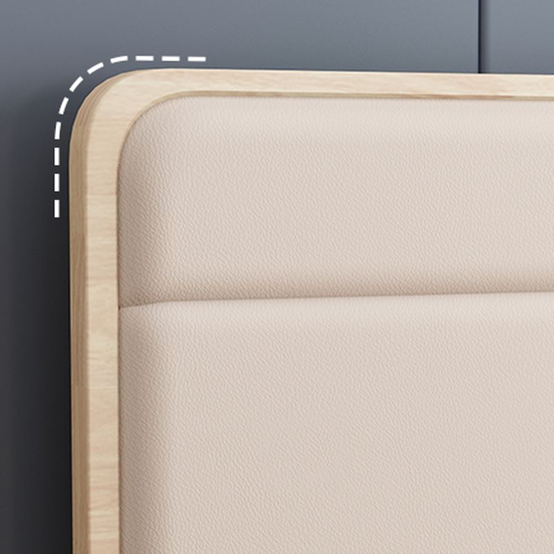 Trendy Full(54"W x 75"L)/Queen(60"W x 80"L)/King(76"W x 80"L) No Distressing Standard£¨36-55¡°£© Rectangle Panel Headboard with Lumber Frame, Sponge Filling Included/Not Included