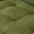 Corded Velvet Standard Sofa with Armrest