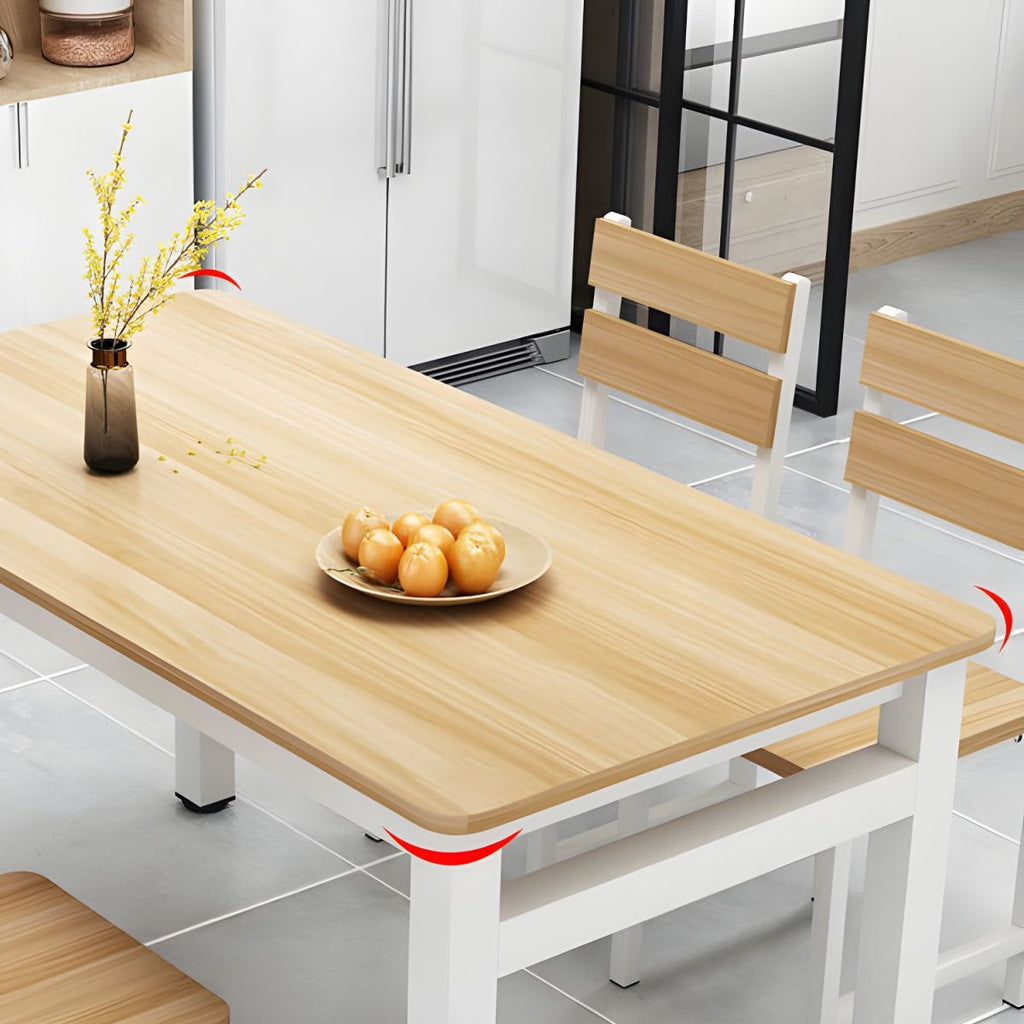 Modern Style Wooden Dining?Room?Set Standard Height Home Dining Table Furniture