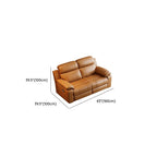 Modish Solid Color Stain Resistant Standard Sofa/Loveseat/Single Sofa in Light Brown for 3-seater/4-seater/2