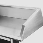 Stainless Steel Full Podium with Built-in Storage