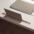 Trendy Manufactured Wood Notebook Holder with Pop Up Foldable