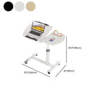 Metal Laptop Cart with Pop Up Foldable Feature and Lifting Airlift
