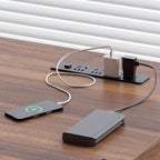Minimalist Ergonomic Distortion-resistant Sled Base Independent Structure with Wire Management Solid Wood Top