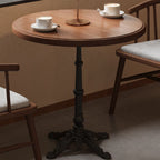 Simplistic Solid Wood Table with Eased Edges, No Seating, and Assembly Required