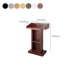 Modern/Glam Stainless Steel Full Podium with Storage