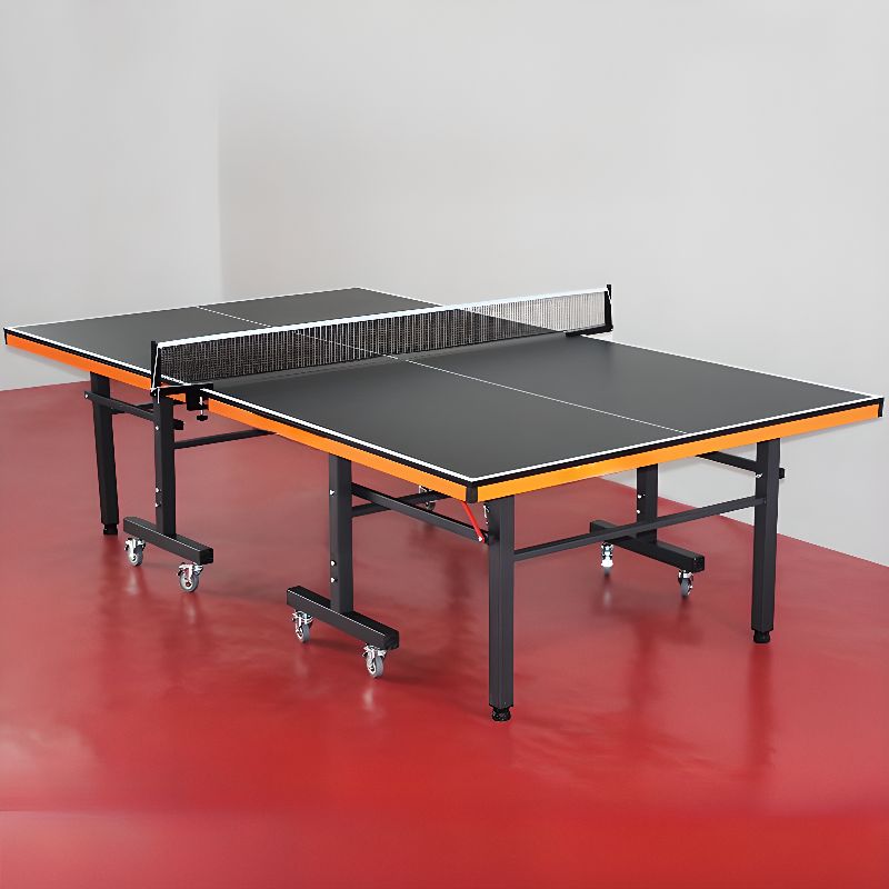 Indoor Ink Synthetic Laminate Ping Pong Table with Table Tennis Paddle Included