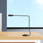 Metal Sledge Base Warp Resistant Wood Color Rectangular Office Computer Desk with Cable Management, Cable Management Included & Front Splash Included