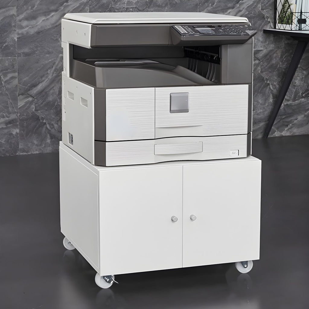 Minimalist Plain File Cabinet Castors Filing Cabinet for Home Office