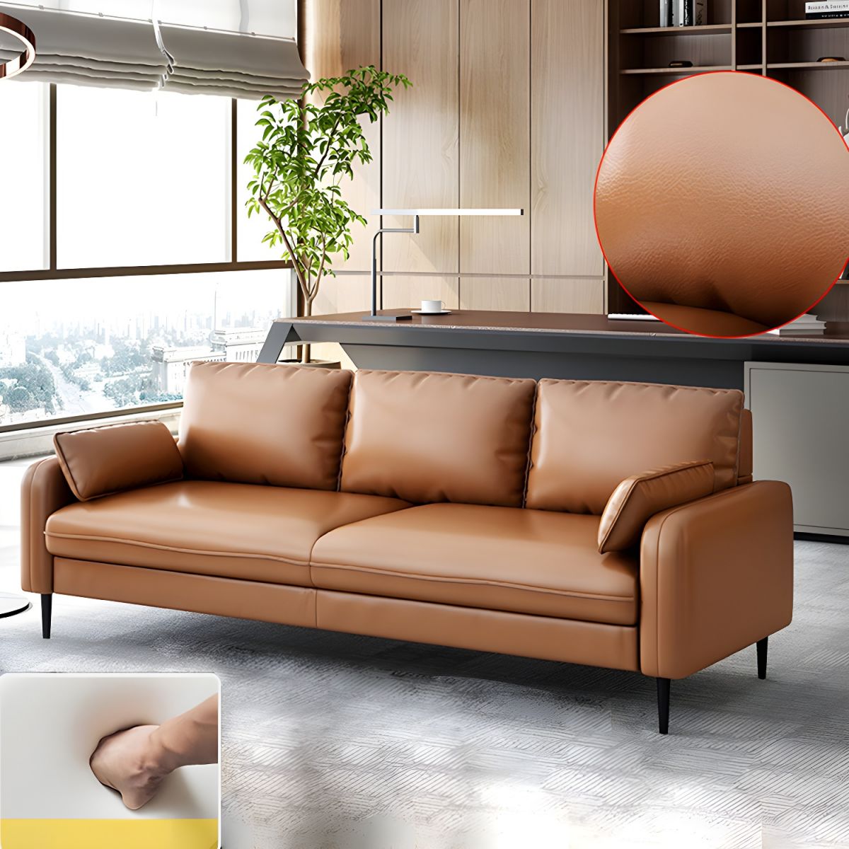 Modern Pillow Back Sofa with Storage Not Included for 35-40 Women