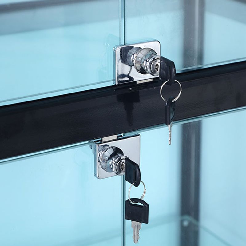 Vitreous Cubitac Display Stand with Enclosed Cabinet