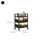Portable Center with Metal Countertop and Basket Options: 2 Baskets/3 Baskets/4 Baskets