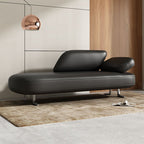 Modern Simple Style Chaise Chair for Bedroom with Solid Color and Left Arm/Right-hand Arm