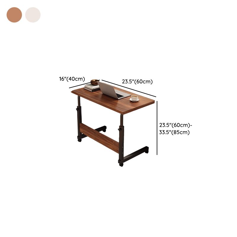 Trendy Engineered Wood Laptop Cart with Casters