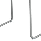 Minimalist Ergonomic Office Furniture with Grey/Green Polymer Seating