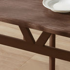Modern Simple Household Standard Tableware Rectangular Kitchen Tableware 4 Legs Table