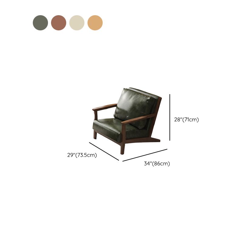 Modern Simple Style Single Sided Booth in Light Gray/Jade Green/Cocoa with Armrest and Foam Upholstery