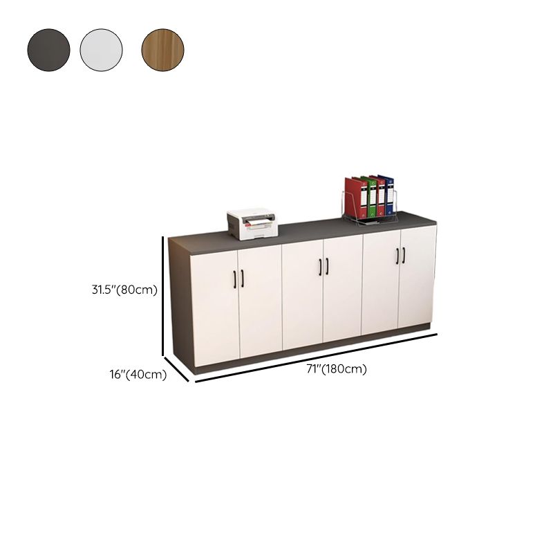 Trendy Timber Standard/Narrow Sideboard with Cupboard, Variable Shelf & 6 Doors/4 Doors/3 Doors