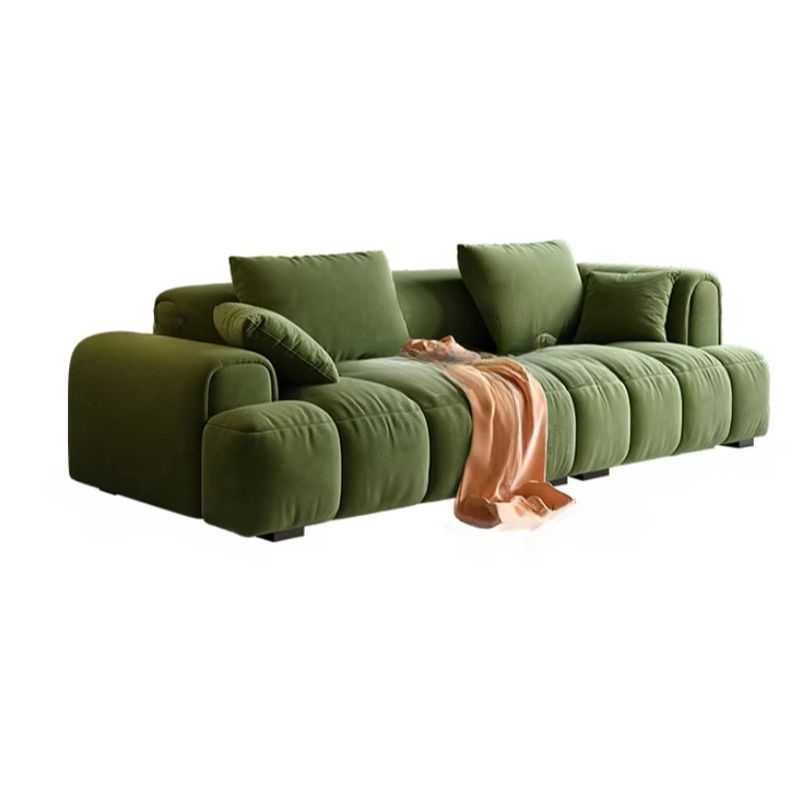 Sage Standard Sofa with Arm and 4 Pillows