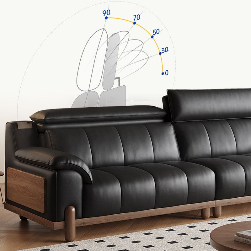 Contemporary Modern Solid Color Water Resistant Ink Standard Sofa for 2 People