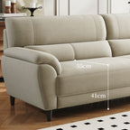 Loveseat in Polyester Blend with Emerald Green/Ivory Upholstery and 1 Pillow