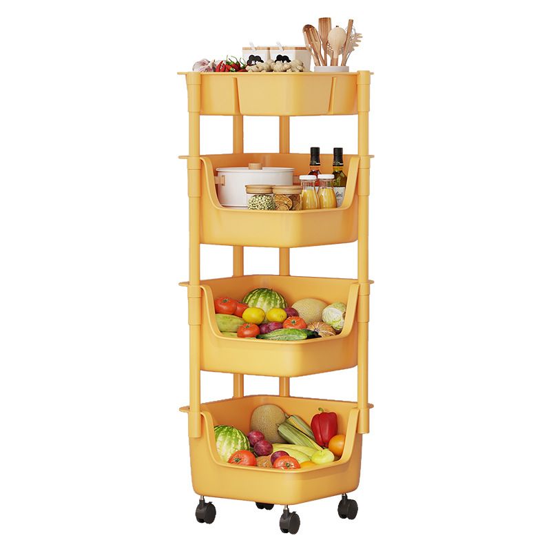 Square Portable Center with Basket and 4 Baskets