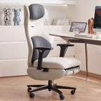 Flexible Height Solid Color Wingbacked Chair with Nylon Frame in Ink, With Lumbar Support, Adjustable Backrest, Glide Movement