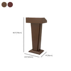 Metal Mobile Full Podium with Storage and Rollers