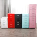 Secure, Rotatable Free Standing Vertical Filing Cabinet with Hydrophobic Finish and Legal Filing Storage