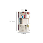 Barrister Bookcase with 6-Shelf/7 Shelves/5-Shelf, Lumber Frame, Vertical or Horizontal, Closed Back