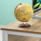 Trendy Rectangular Laminate Writing Table with Light Brown/Unfinished Color