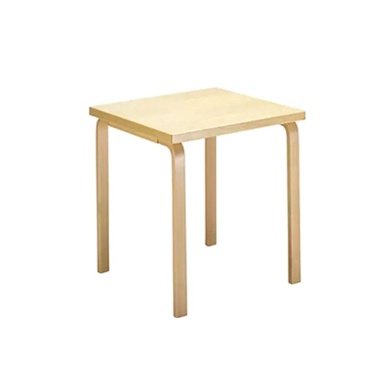 Stain Resistant Board Wood Dining Table with Natural Color Legs for 4-person Seat/Seating for 2