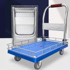 Versatile Steel/Polymer Roll Cart Suitable for All Ages
