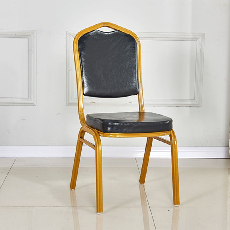Parlor Side Chair with Gilded Legs and Foot Pads